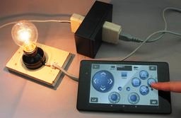 Bluetoothを用いた電灯スイッチの写真